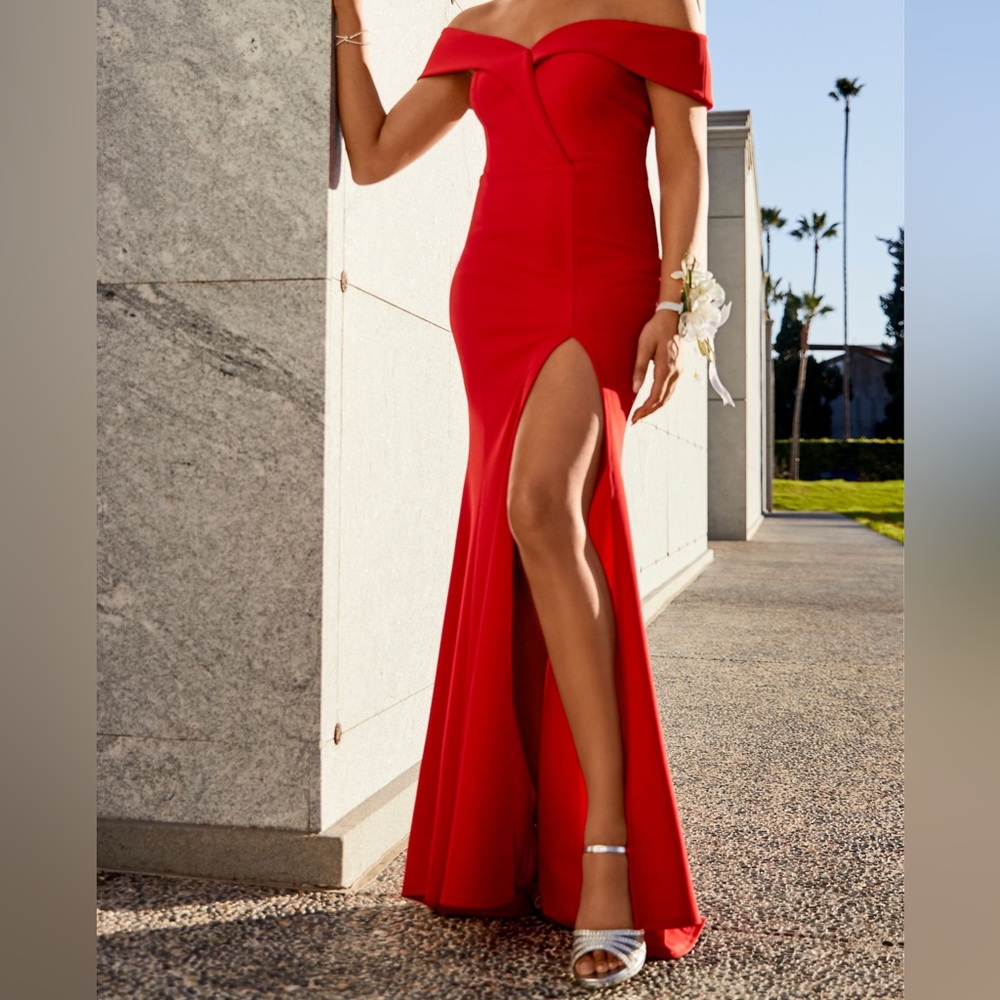 Red Prom Dress - Picture 3 of 3